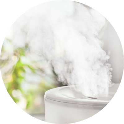 次亜塩素酸水による空間の消毒